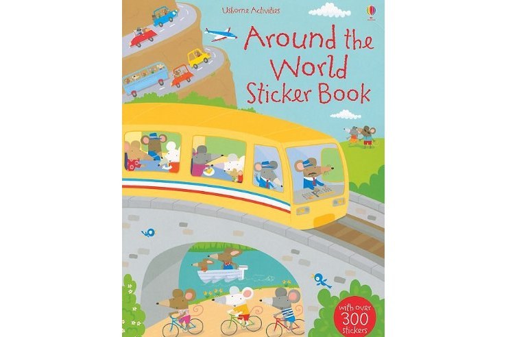 Around the World Sticker Book