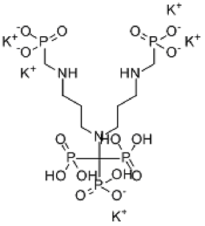 [[（膦醯甲基）亞氨基]雙[2,1-亞乙基次氮基雙（亞甲基）]]四磷酸五鉀鹽