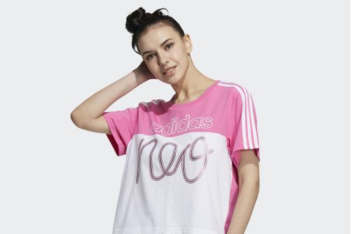 ADIDAS NEO W BRLV TEE2夏季運動短袖T恤