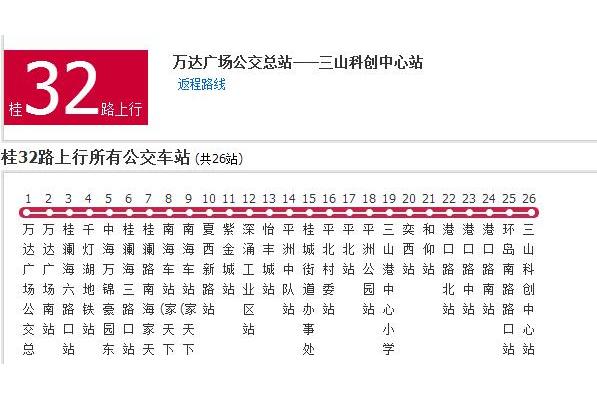 佛山公交桂32路