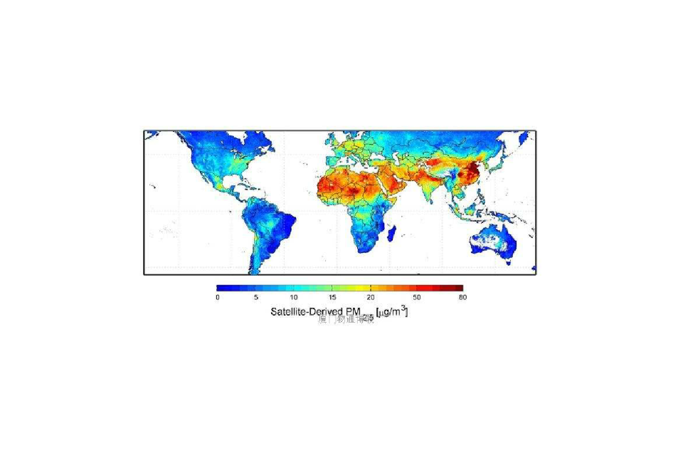 全球空氣品質地圖