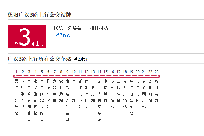 廣漢公交3路