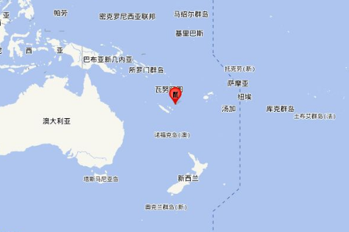 1·18萬那杜群島地震(2019年在南太平洋島國萬那杜群島發生的地震)