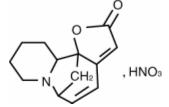 硝酸一葉萩鹼注射液