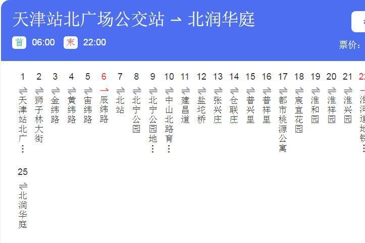 天津公交813路