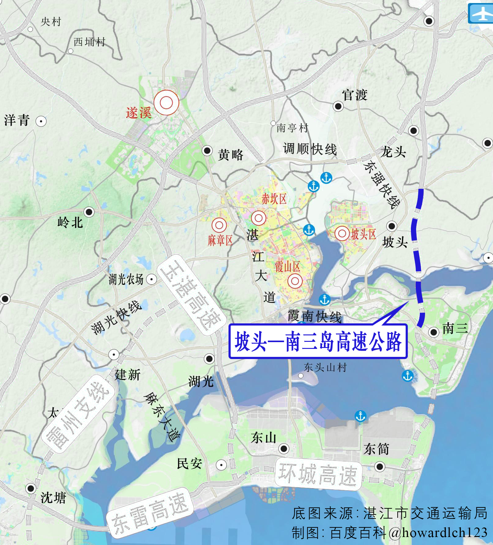 坡頭—南三島高速公路