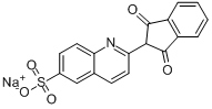 2-（2,3-二氫-1,3-二氧代-1H-茚-2-基）-6-喹啉磺酸鈉鹽