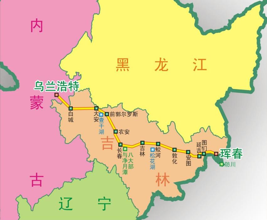 琿春—阿爾山公路(302線國道)