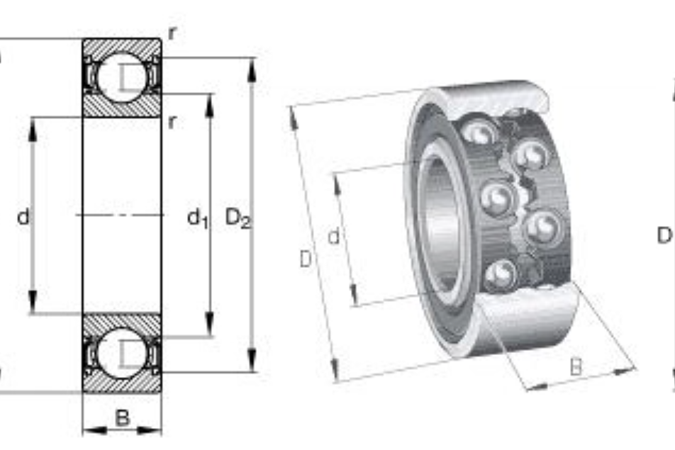 SKF 6001-2RS軸承