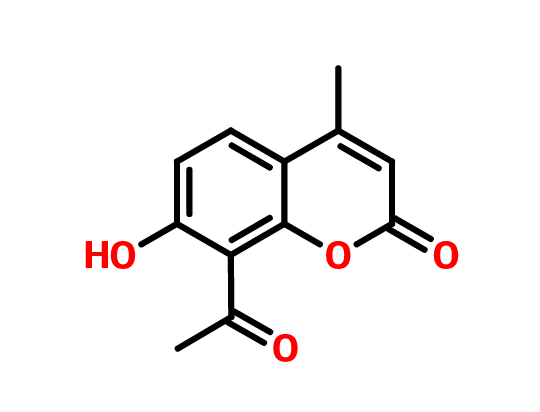 8-乙醯基-7-羥基-4-甲基-2H-1-苯並吡喃-2-酮