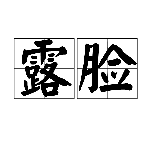 露臉(詞語)