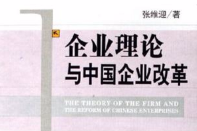 企業理論與中國企業改革(1999年北京大學出版社出版的圖書)