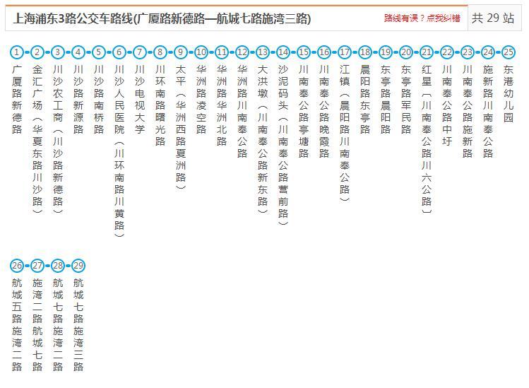 上海公交浦東3路