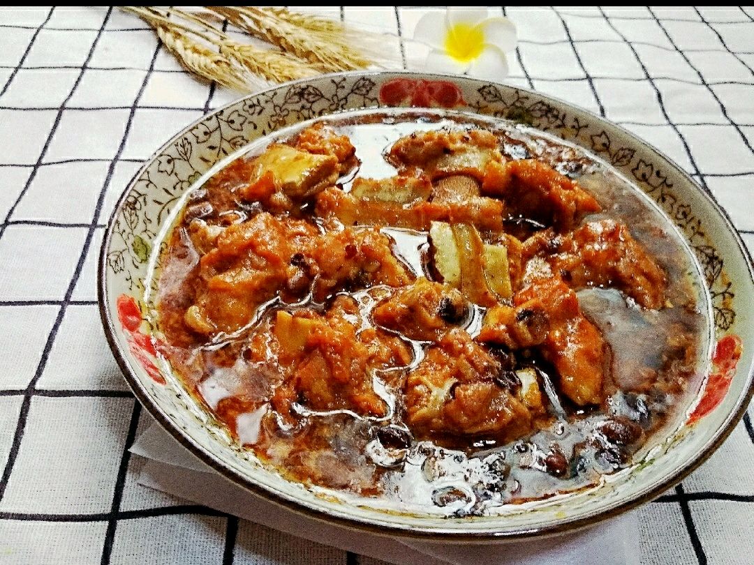 豆鼓辣味燒排骨