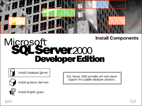 sql server 2000