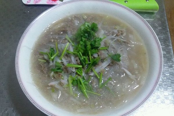 牛肉丸子蘿蔔絲湯