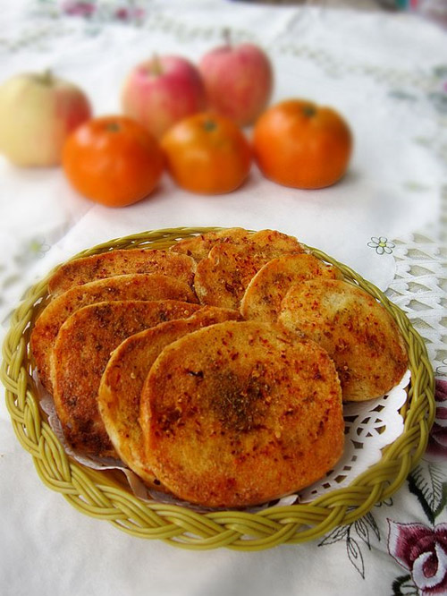 孜然烤香酥饃饃片