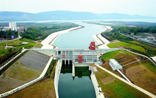 南水北調中線工程渠首——九重鎮陶岔村