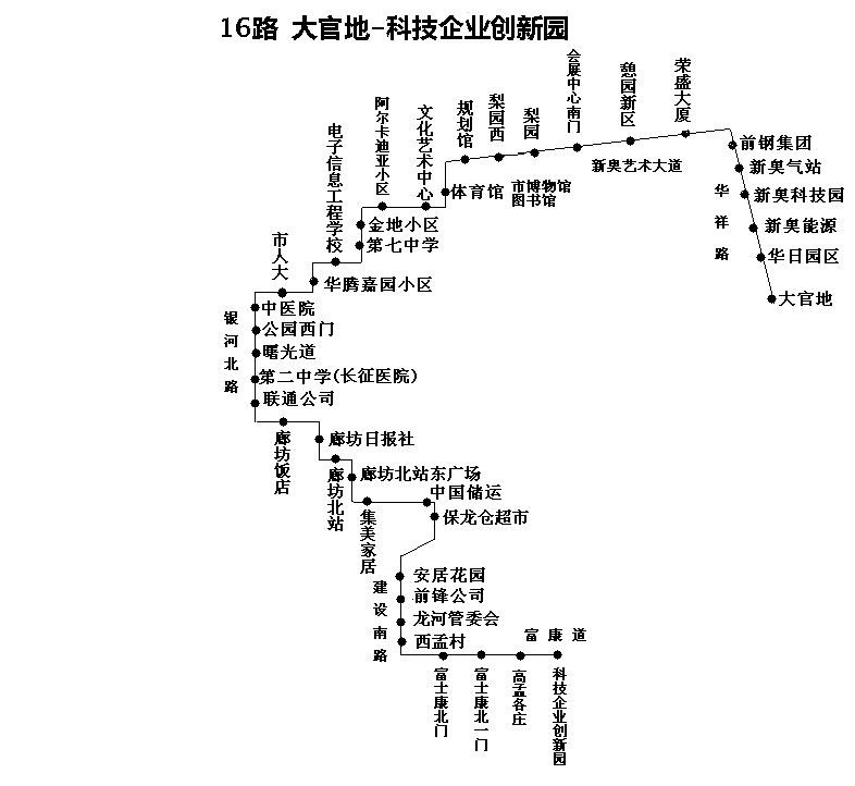 廊坊公交16路