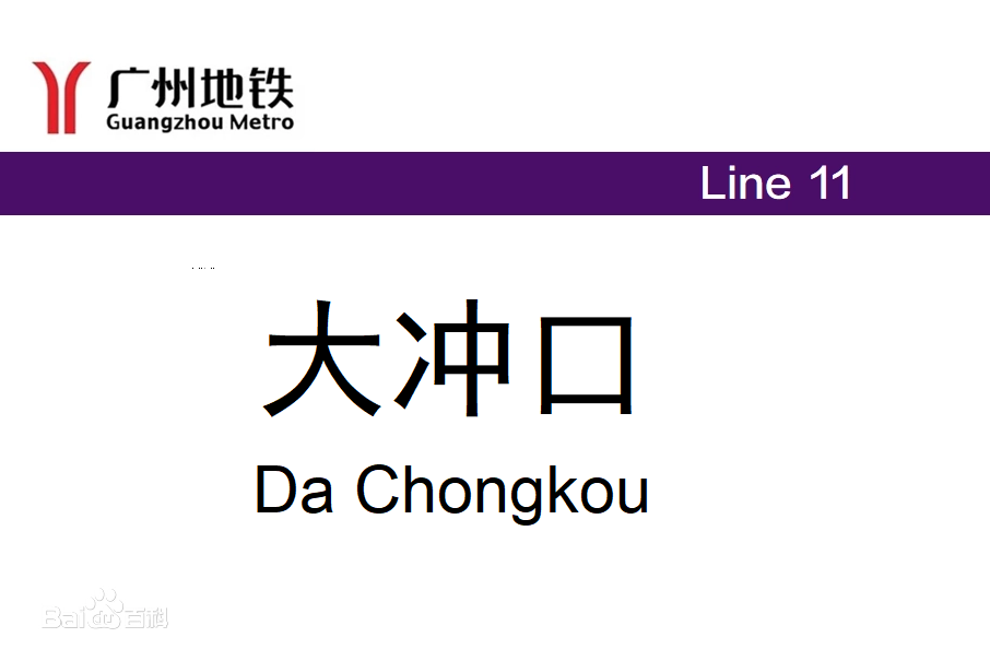 大衝口站(中國廣東省廣州市境內捷運車站)