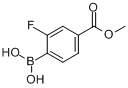 2-氟-4-甲氧基甲醯苯硼酸