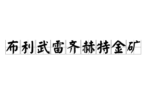 布利武雷齊赫特金礦