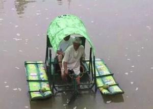 水陸兩用三輪車