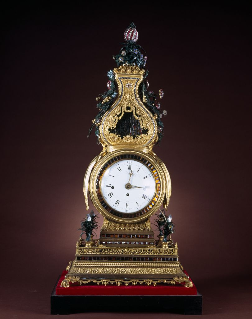 18世紀銅鍍金葫蘆式水法鐘