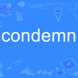 condemn