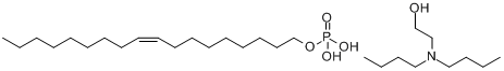 (Z)-9-十八烯-1-醇磷酸二氫酯與2-（二丁基氨基）乙醇的化合物