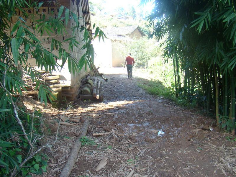 梨園橫溝自然村村內道路