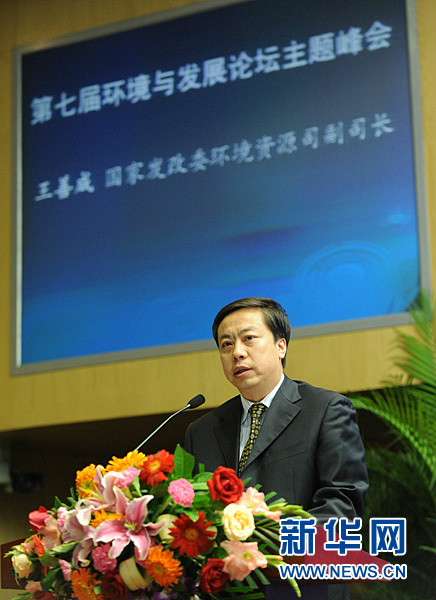 王善成(發展改革委資源節約和環境保護司副司長)