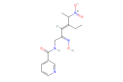 (±)-{(E)-4-乙基-2-[(Z)-羥亞氨基]-5-硝基-3-己烯基-1-基}-吡啶甲醯胺