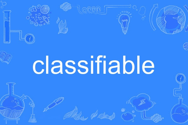 classifiable