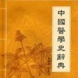 中國醫學史辭典（精）