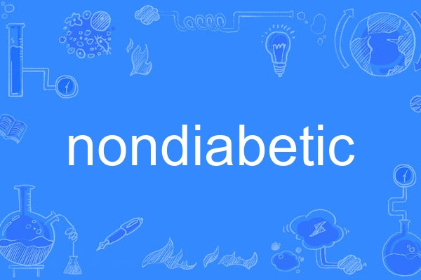 nondiabetic