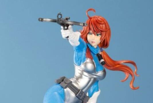 美少女雕像 G.I. Joe 紅髮女郎天藍色限定版