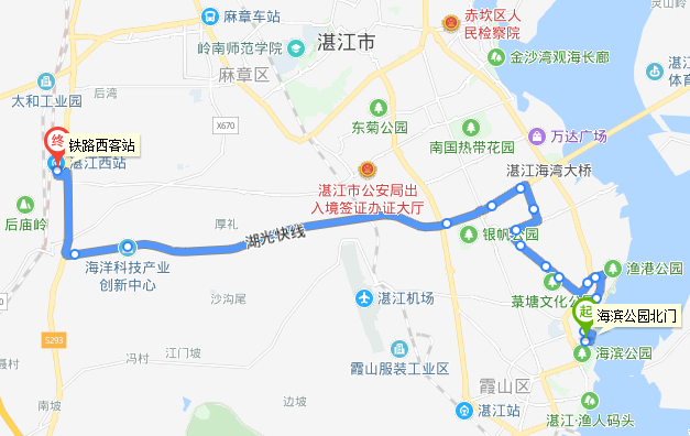 湛江公交65K路