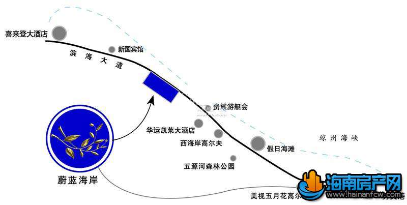 海口蔚藍海岸