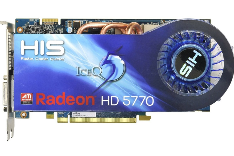 HIS HD 5770 IceQ 5 Turbo 1GB (128bit) GDDR5 PCIe