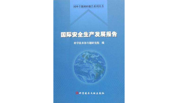 國際安全生產發展報告/國外專題調研報告系列叢書(國際安全生產發展報告)