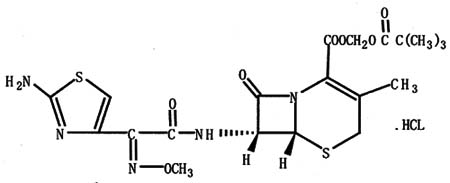 鹽酸頭孢他美酯分散片