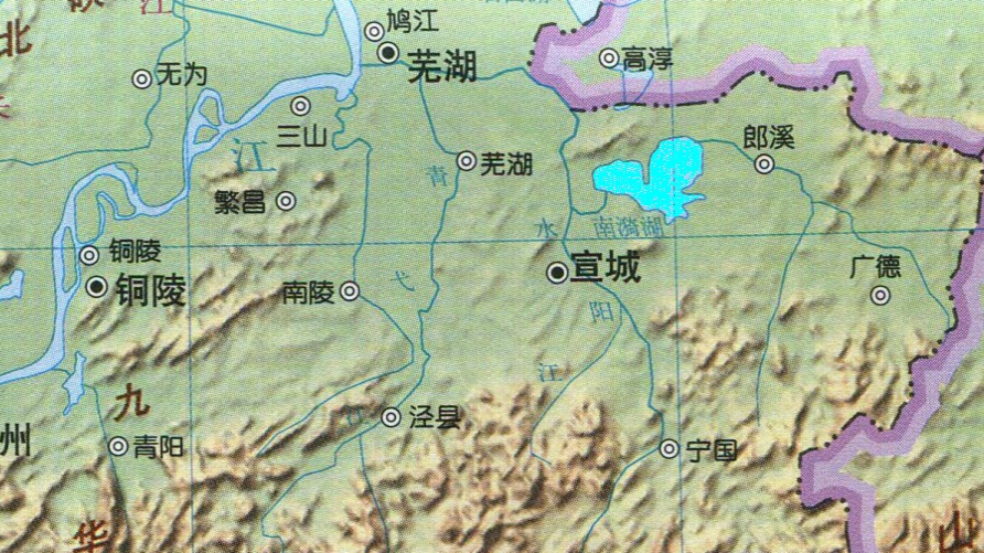 南漪湖在長江流域中的位置