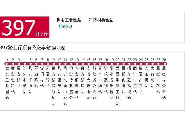 佛山公交397路