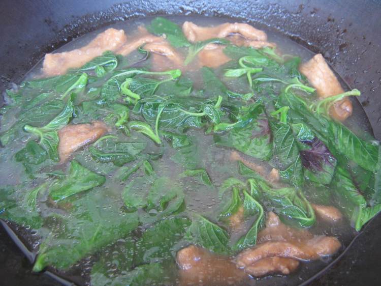 野莧菜滑肉湯