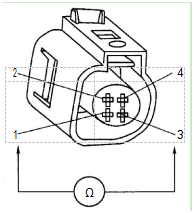 圖6檢查感測器的電源電壓