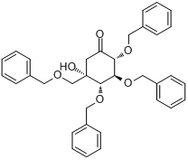 (2R,3S,4S,5S)-5-羥基-2,3,4-三（苄氧基）-5-[（苄氧基）甲基]-環己酮