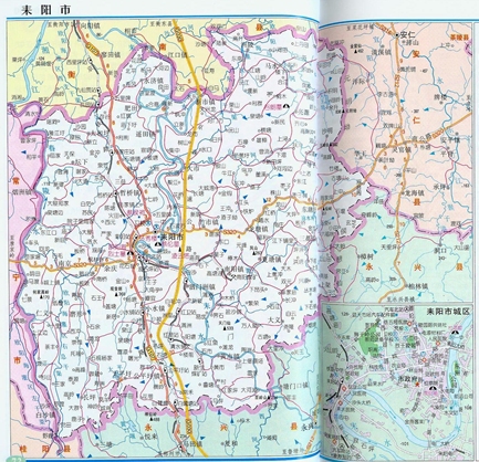 耒陽市地圖