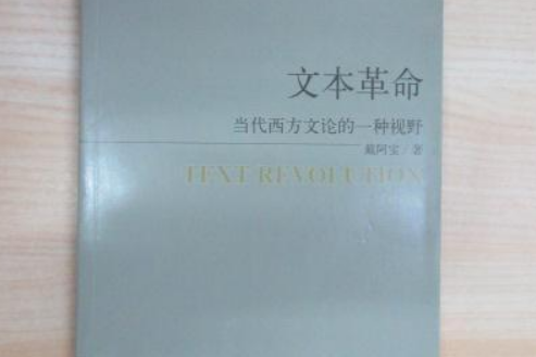 文本革命(2007年遼寧大學出版社出版的圖書)