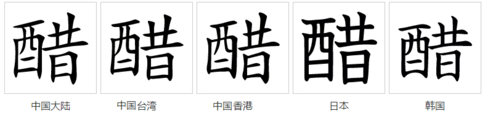 醋(漢語文字)